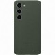Husa Leather Cover pentru Samsung Galaxy S23, Green